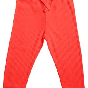 Copenhagen Colors Rib jersey leggings - RÃ˜D - 74