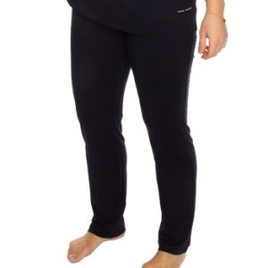 Tommy Hilfiger Micro Lace Pants Marineblå modal Medium Dame