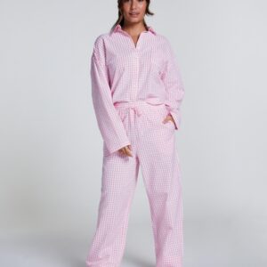 Pant Seersucker Check