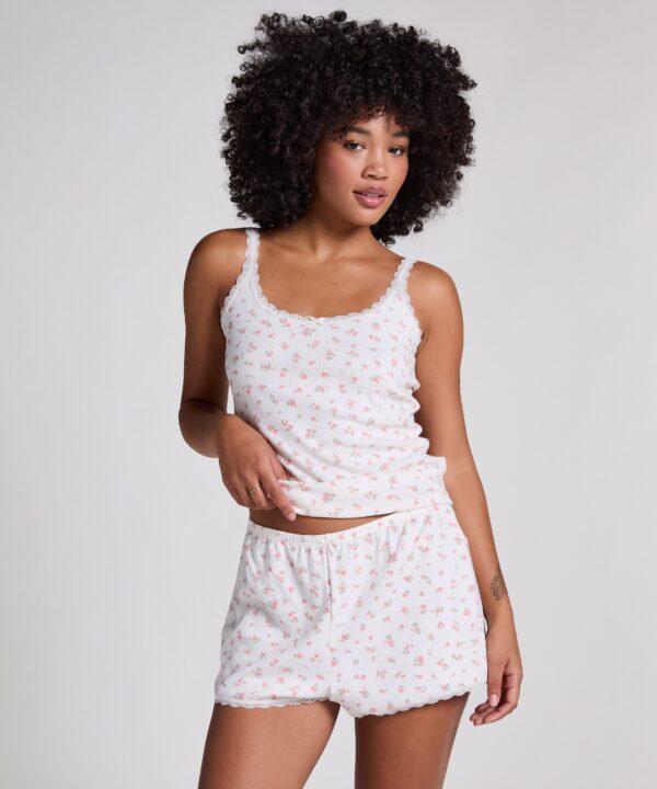 Short Pointelle Lace