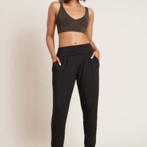 Bambus yogabukser | Sort | S