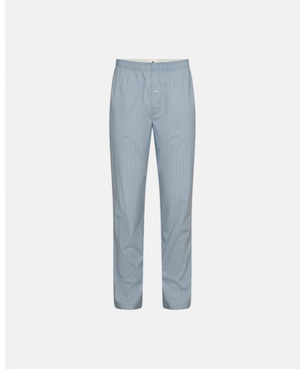 JBS Of Denmark Men Pyjamasbukser poplin i blå til herre