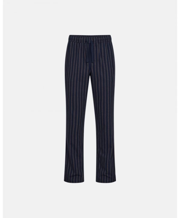 JBS Of Denmark pyjamasbukser med brune striber til herre