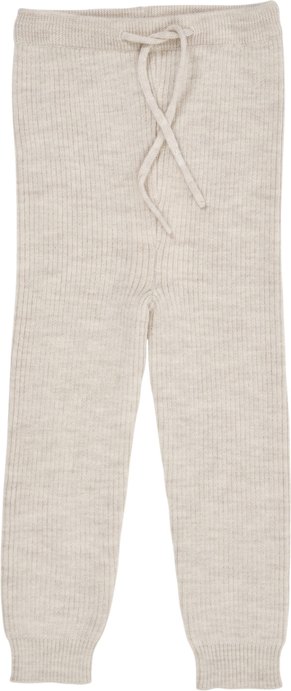 Merino Classic RIB Leggings W. Draw
