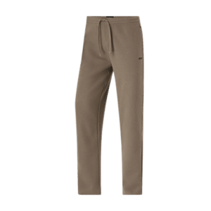BOSS pyjamasbukser i vaffelstof i brun til herre