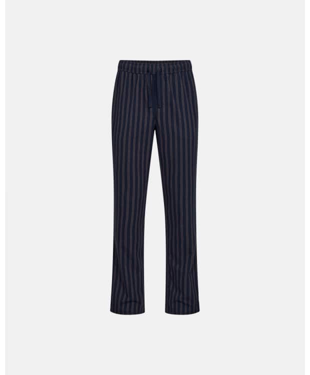 JBS of Denmark pyjamasbukser med brune striber til herre